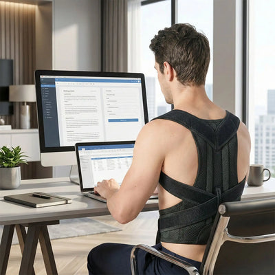 Correcteur de posture ergonomique pour améliorer la posture en télétravail