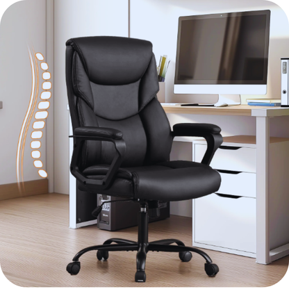 chaise ergonomique soutien lombaire pour protéger le dos