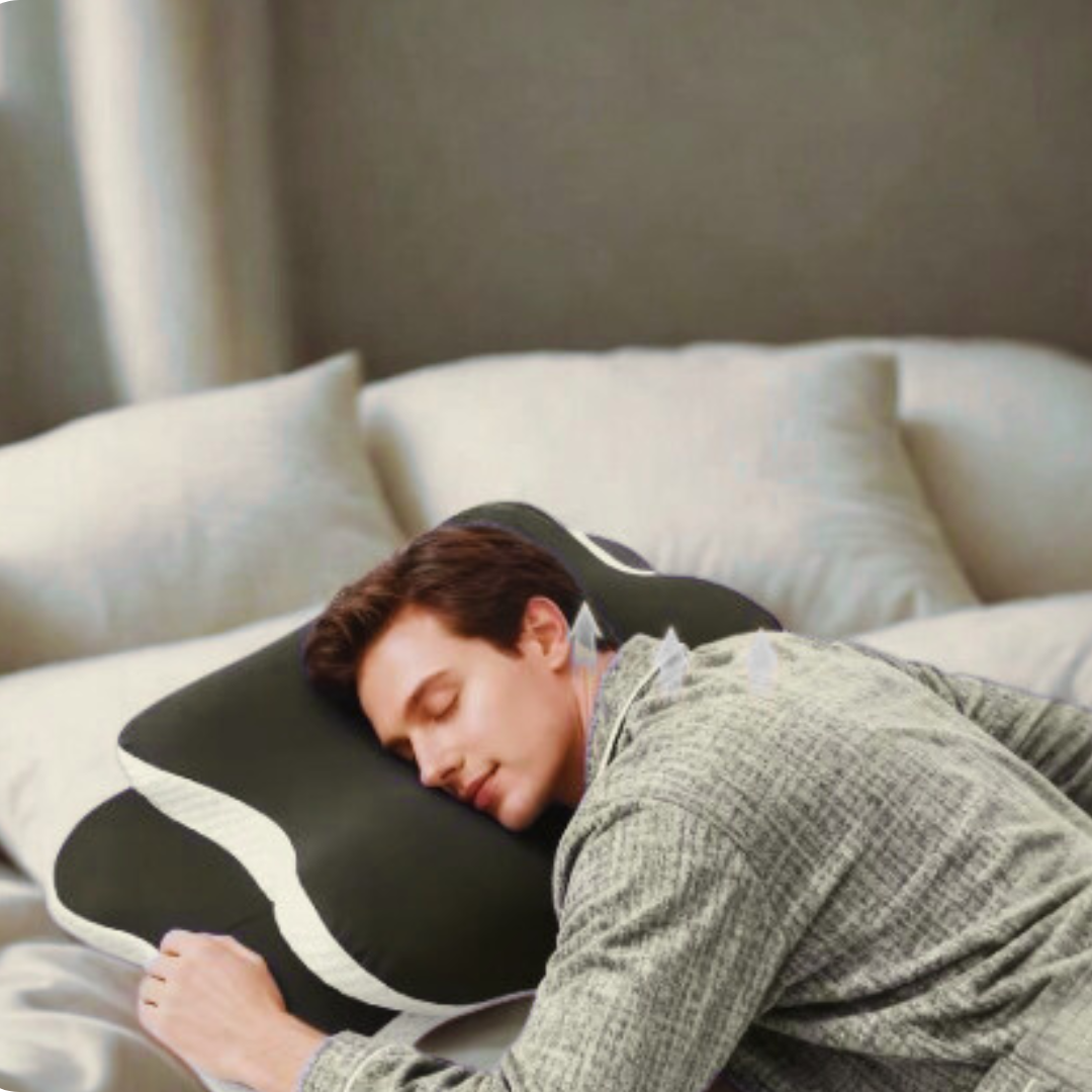 Oreiller cervical a memoire de forme