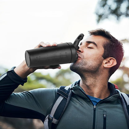 shaker protéine inox hermétique randonnée outdoor