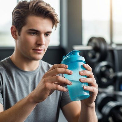 shaker protéine 400 ml anti grumeaux fitness musculation