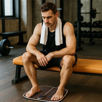 appareil massage pied électrique avec programmes de massage et intensité réglable