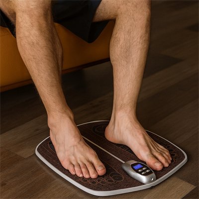 appareil pour masser les pieds ciblant les zones réflexes plantaires