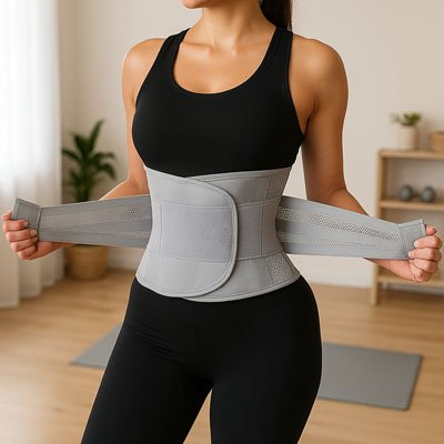 ceinture lombaire maintien dos femme ajustable