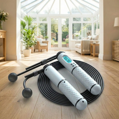 Corde à sauter digitale ajustable | Pro Fitness
