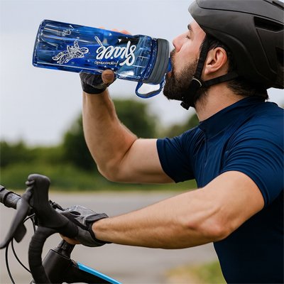 Gourde sport  en velo