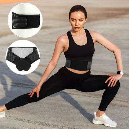 Ceinture lombaire thérapeutique 2‑en‑1™ | Magnétique & chauffante