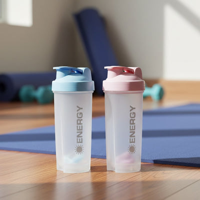 Shaker Proteine PowerMix™ | Étanche Anti-Grumeaux & Sport Urbain