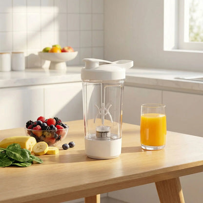 Shaker Proteine Électrique USB 400 ml Sans BPA | MixZen™