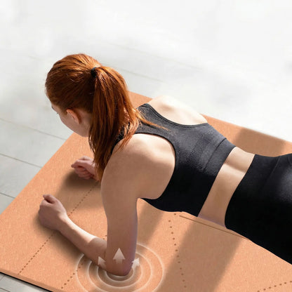 detail resistance pression tapis de yoga antiderapant TPE anti dechirrure